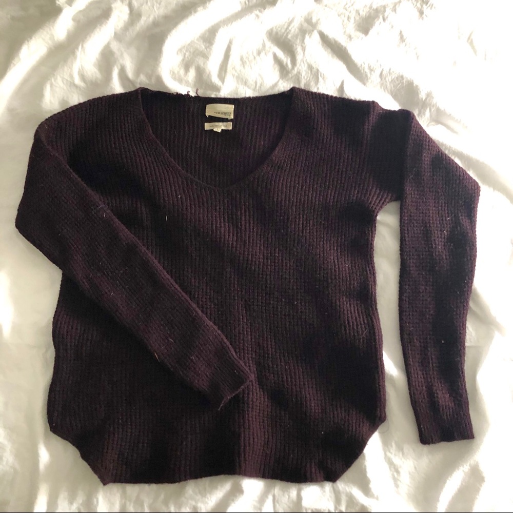 ✨Wilfred Free Wolter Sweater in plum - Picture 2 of 8